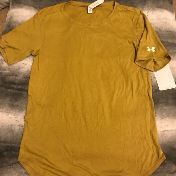 under armour t shirts gold